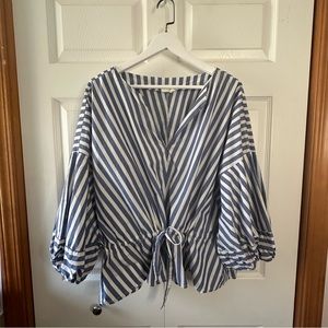 Gap Balloon Sleeve Blouse